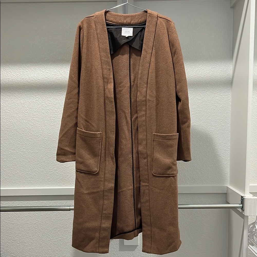 Elegant Brown Trench Coat